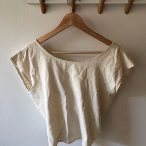 Elizabeth Suzann Maxine Crop in Silk Crepe